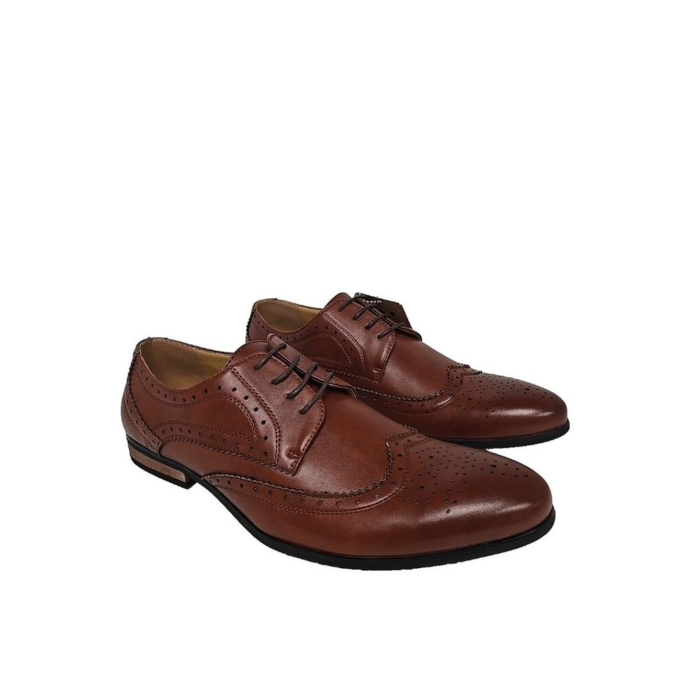 Gallery Seven Men's Marginal oxford Shoe Cognac Size 11M